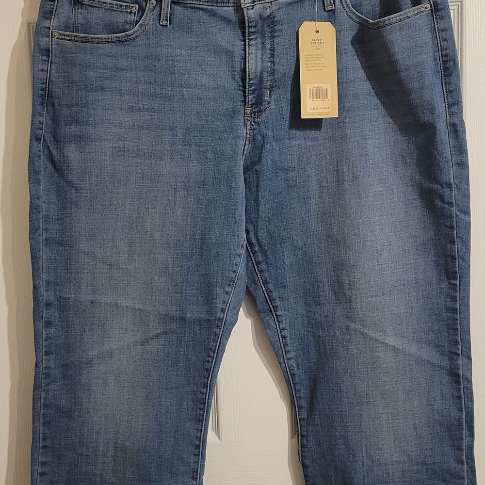 Levis Classic Blue Denim Jeans